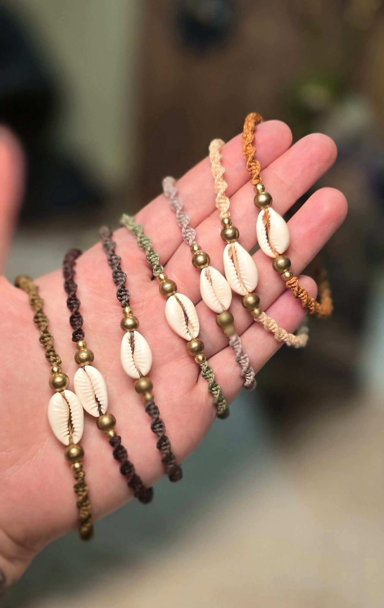 Cowrie shell bracelet I