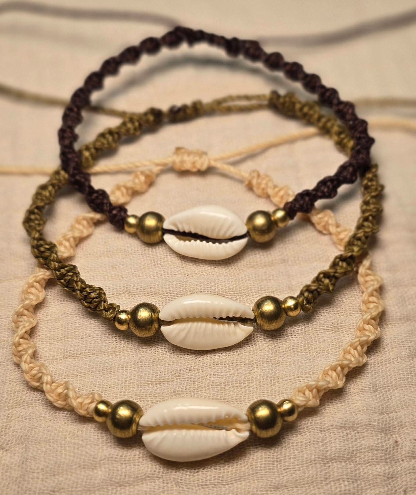 Cowrie shell bracelet I